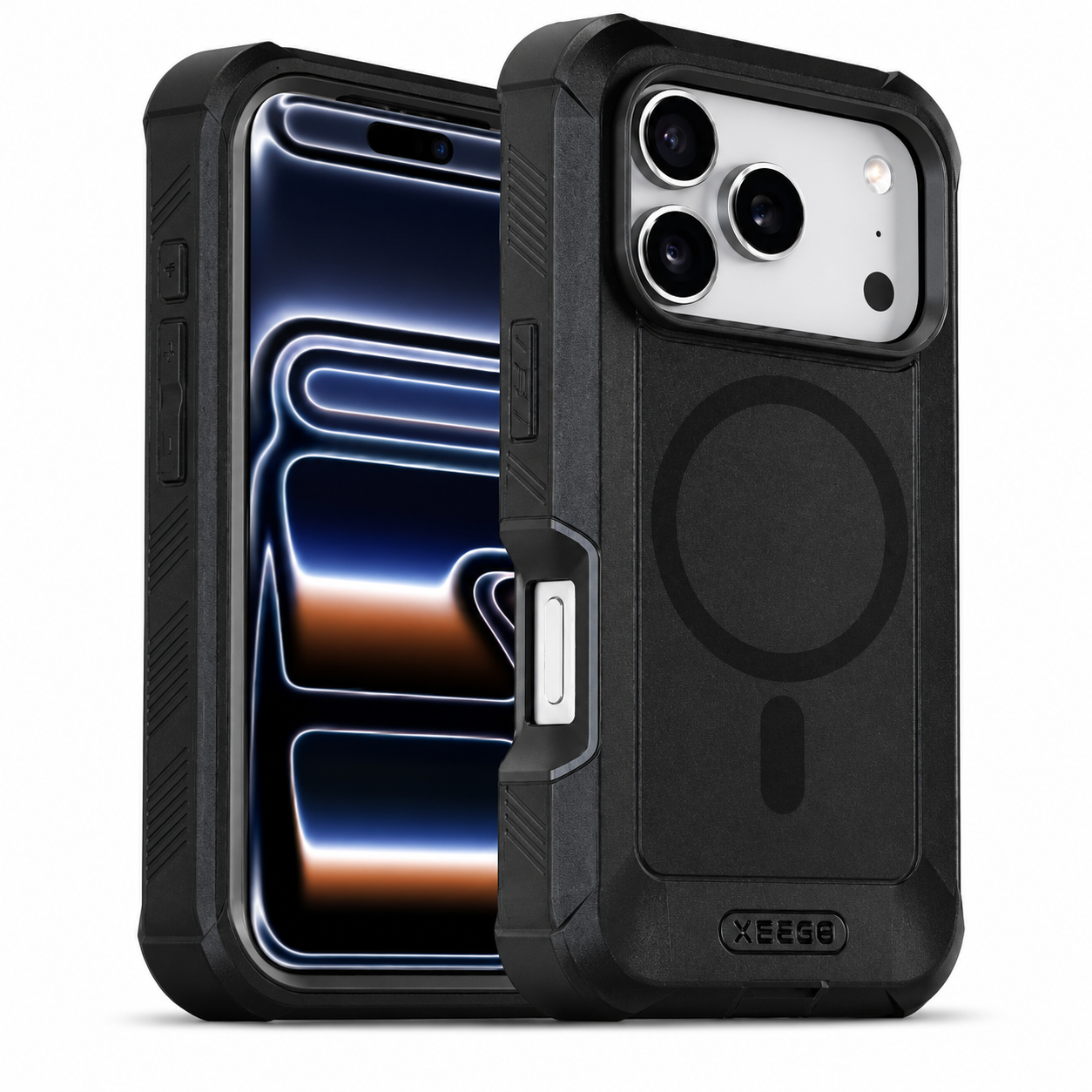 Imagen de Forro XBASE ProTech con MagSafe para iPhone 17 Pro Max en color negro