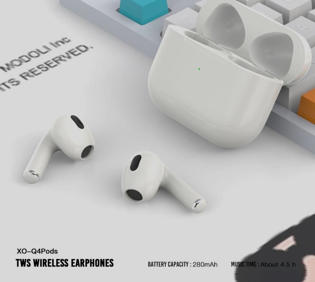 Audífonos inalámbricos XO Bluetooth Pods Blancos