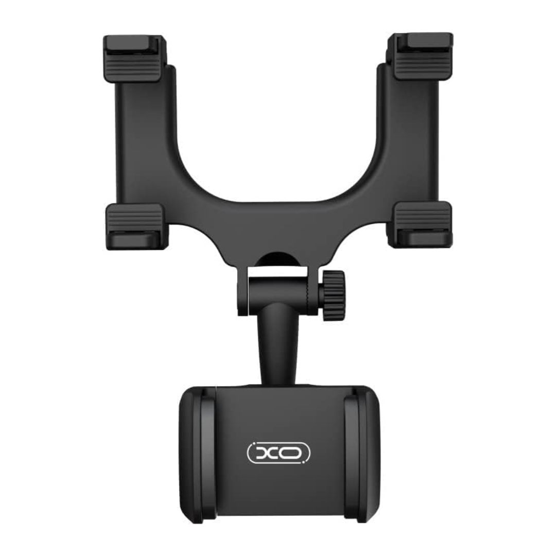 Soporte vehicular XO para retrovisor en color negro