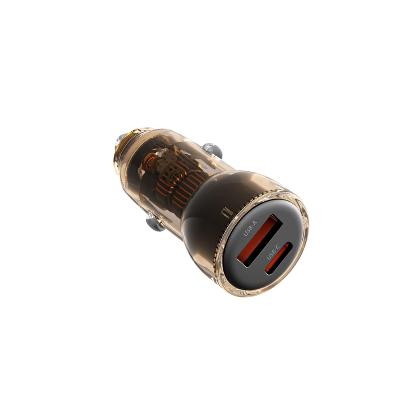Imagen de Cargador para automóvil XO para carro 30W / 60W en color negro