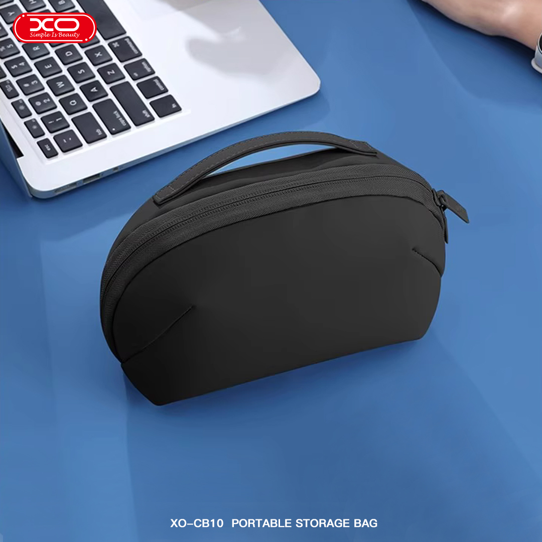 XO Volcano Portable Digital Organizer negro en color negro