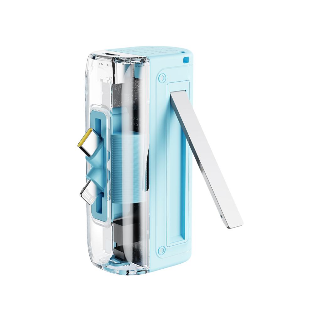 Power bank XO 5,000 mAh en color azul