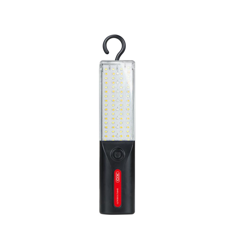 Imagen de Luz tecnológica XO Lámpara LED solar con gancho en color negro