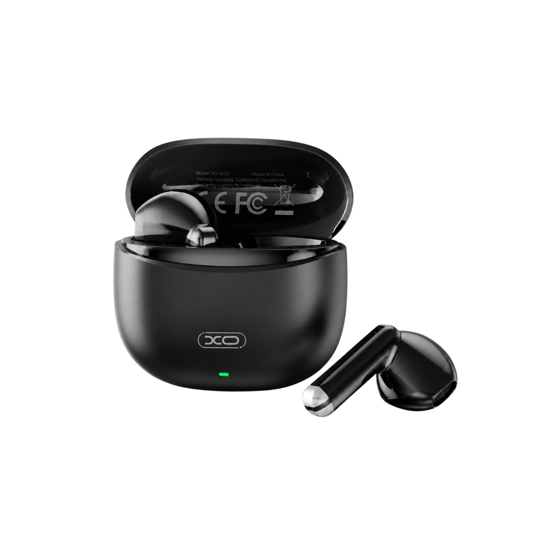 Audífonos inalámbricos XO TWS Bluetooth negro, sonido premium para tu día