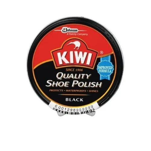 Shoe Polish- Kiwi Black- 100Mls