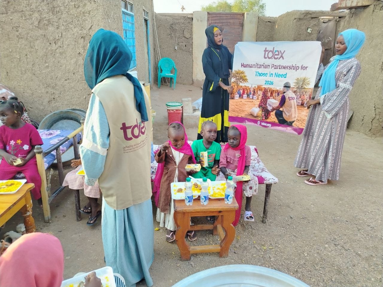 TDEX Sudan'da Yetim Çocuklara Sevinç Getirdi