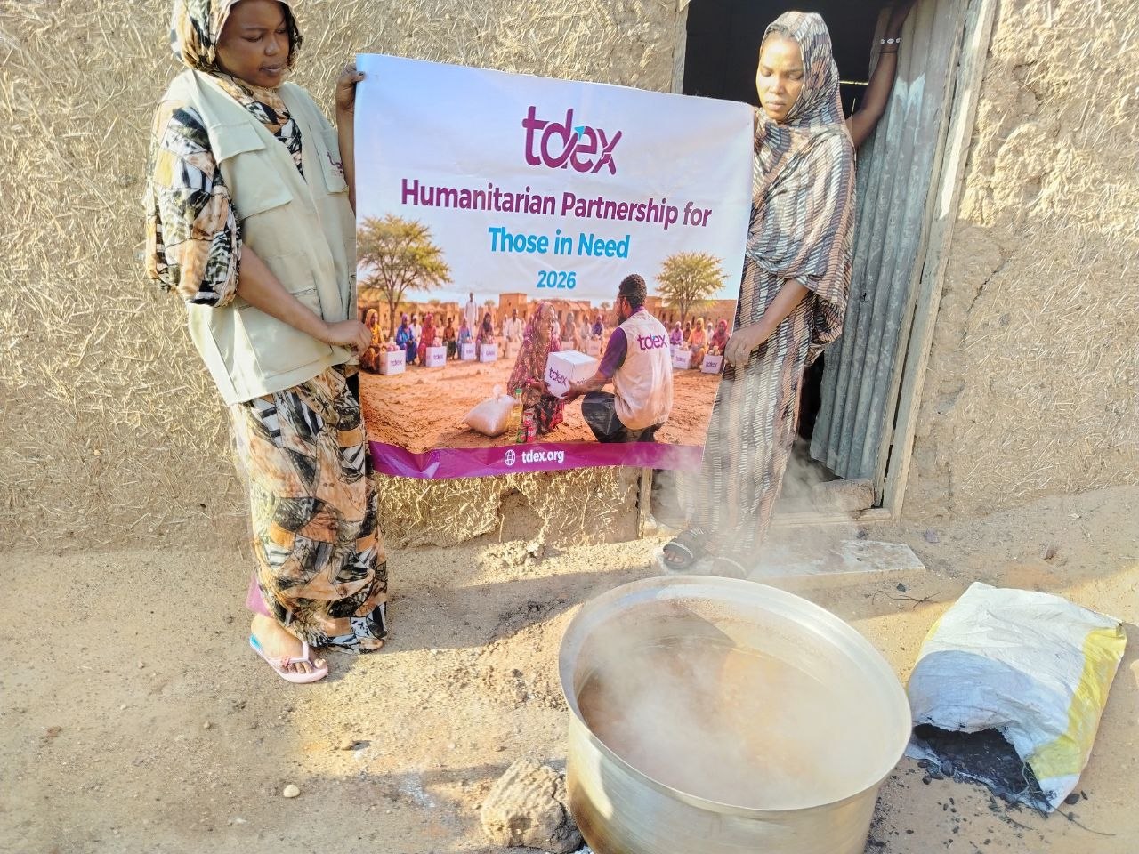 حملة الوجبات الساخنة في السودان: من القدر إلى المائدة