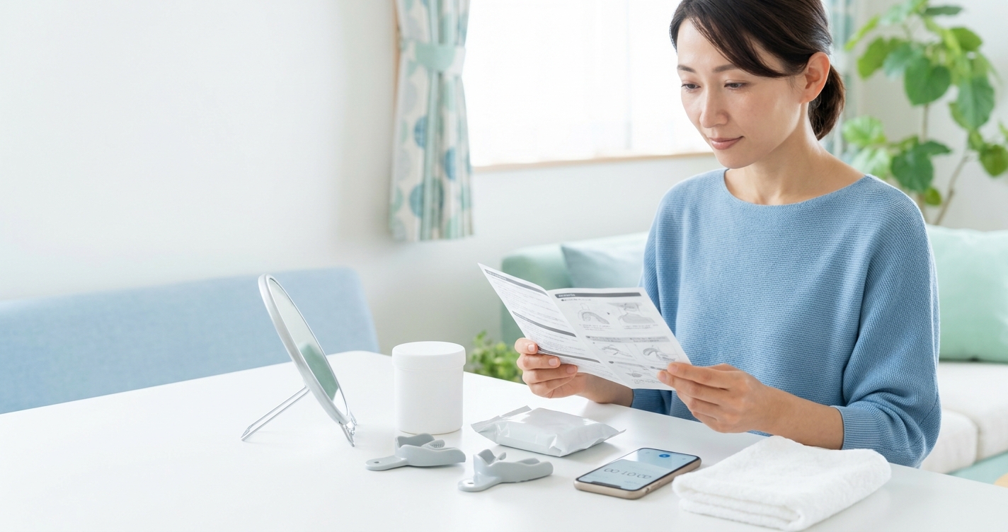 歯型キットでマウスピースを作る流れ｜採取前の準備と失敗を防ぐポイント