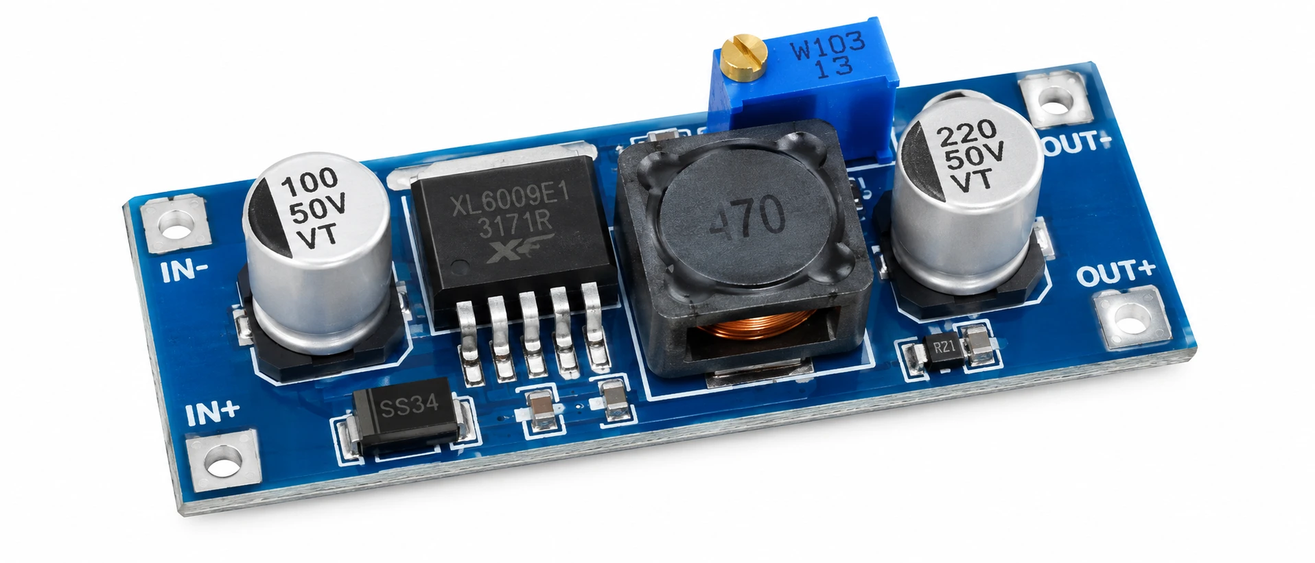 XL6009 Boost Converter Module