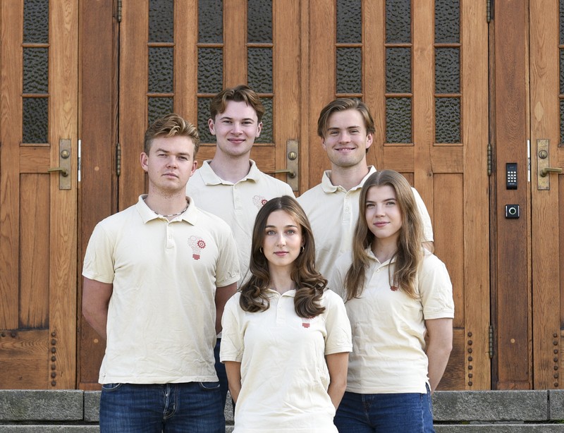 Bilde av Johanne Masdal, Ulrik Ølnes, Frida Magnussen, Markus Hanssen, Peder Thorsø