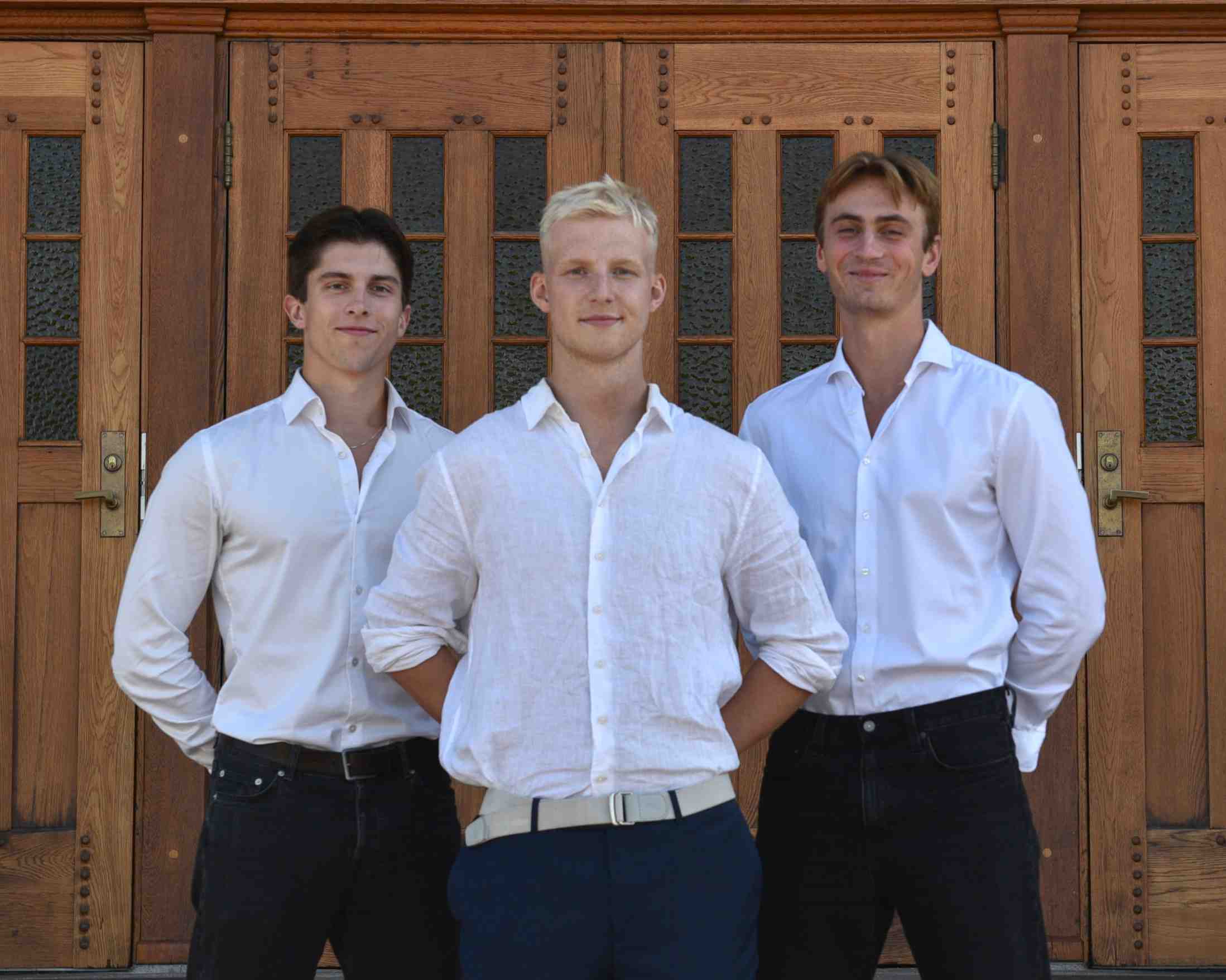 Bilde av Erlend Holm, Tobias Hoven, Philip Falck Rønnes