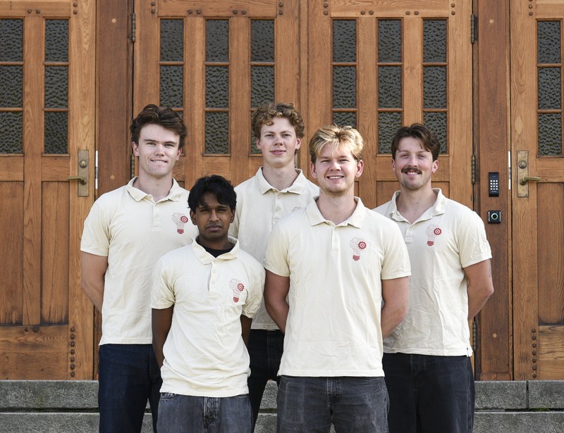 Bilde av Haakon Moseid Bryhni, Nilavan Nagendram, Henrik Kaupang Lye, Sondre Martinussen, Herman Vellene