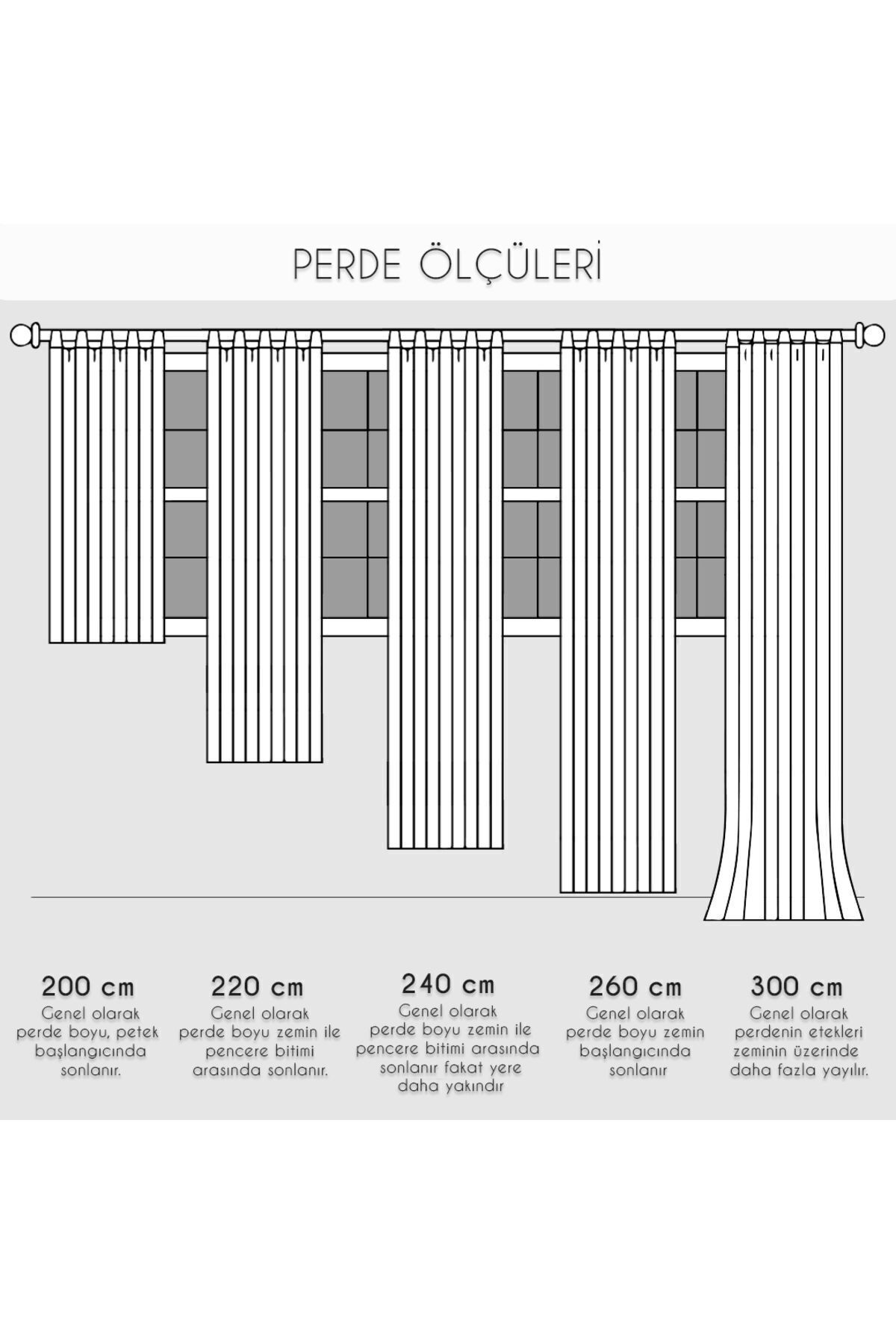 Özel Dikim 1.Sınıf Siyah Blackout Işık Geçirmez Fon Perde Ekstraforlu Karartma Blackout detay 3