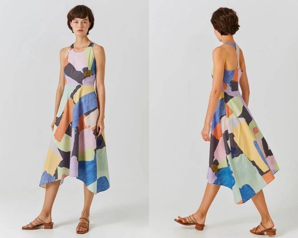 OSN Our Second Nature Lightyear T-Back Midi Dress