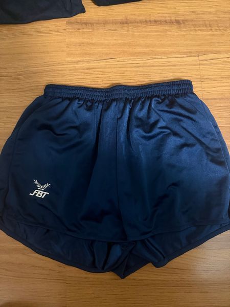 FBT Navy Blue Athletic Shorts Asia L Eur M