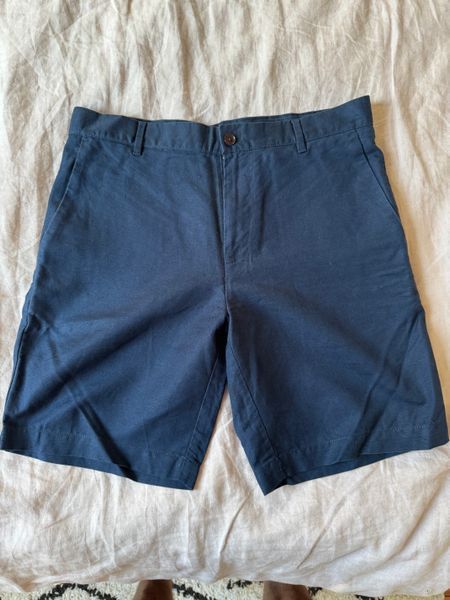 Men's Navy Blue Chino Shorts