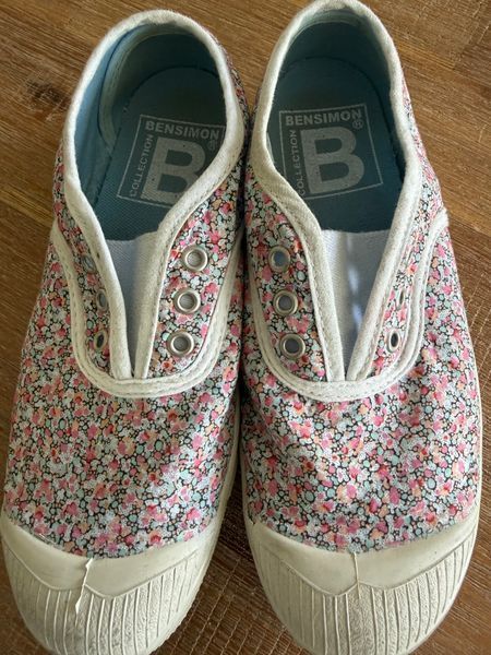 Bensimon Liberty Print Canvas Slip-On Shoes EU 29