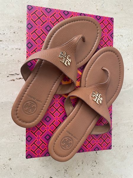 Tory Burch Miller Cloud Sandals Tan