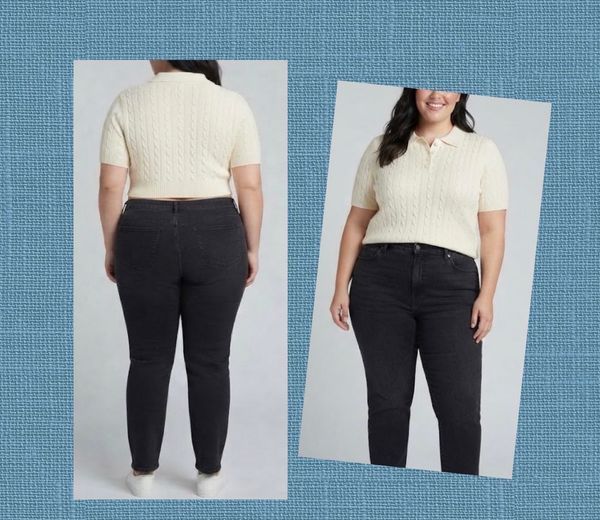SHEIN Cream Knitted Top