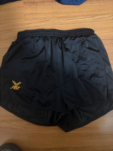FBT Black Athletic Shorts Asia L Eur M