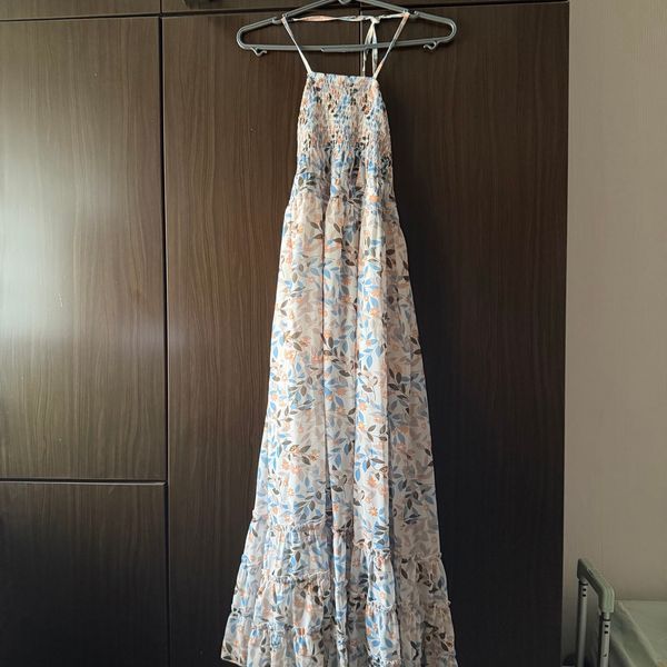 Floral Smocked Maxi Dress