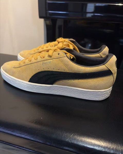 Puma Suede Classic Sneakers Tan Black