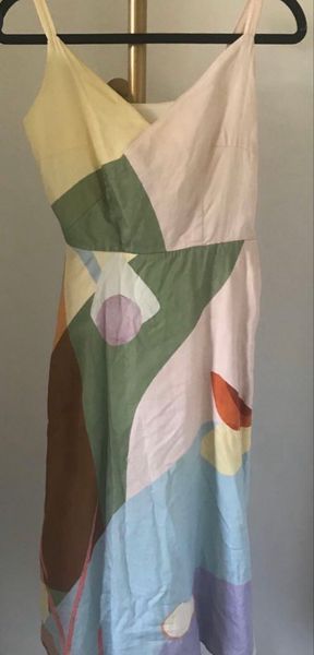 Our Second Nature Abstract Color Dress
