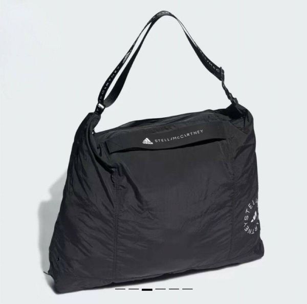 Adidas x Stella Mccartney Black Gym Sack Tote Bag