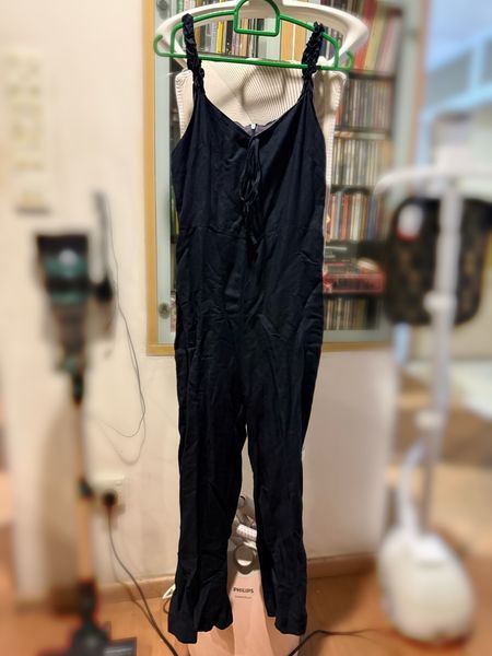 NAVY BLUE JUMPSUIT THE EDITORS MARKET