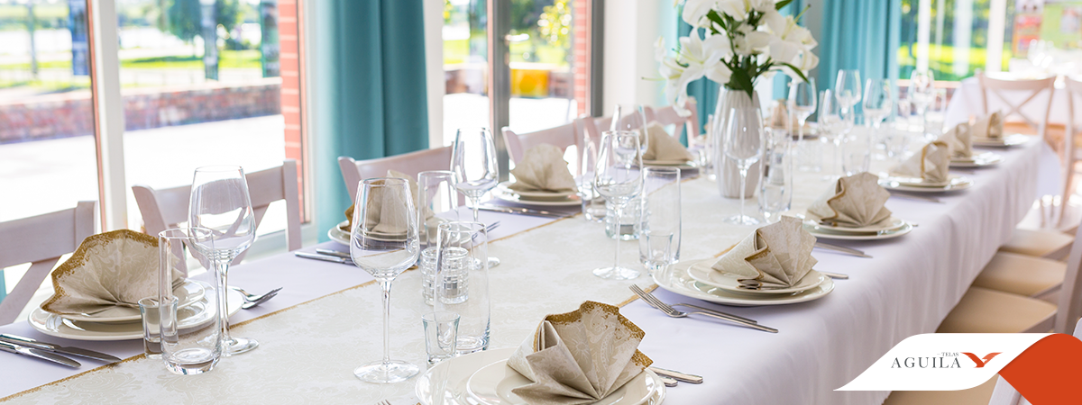 Tips para elegir mantel con estilo