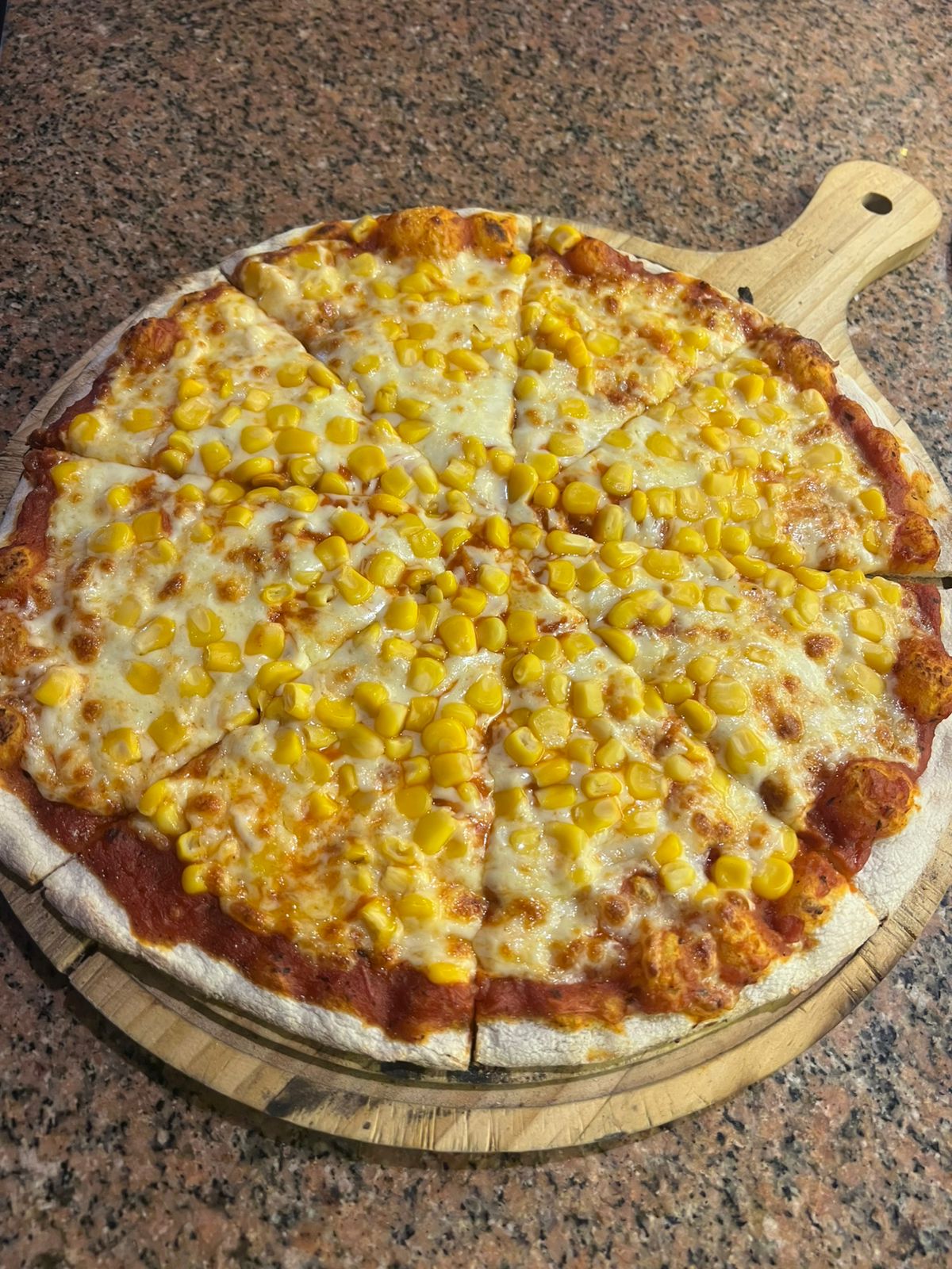 Pizza Maíz