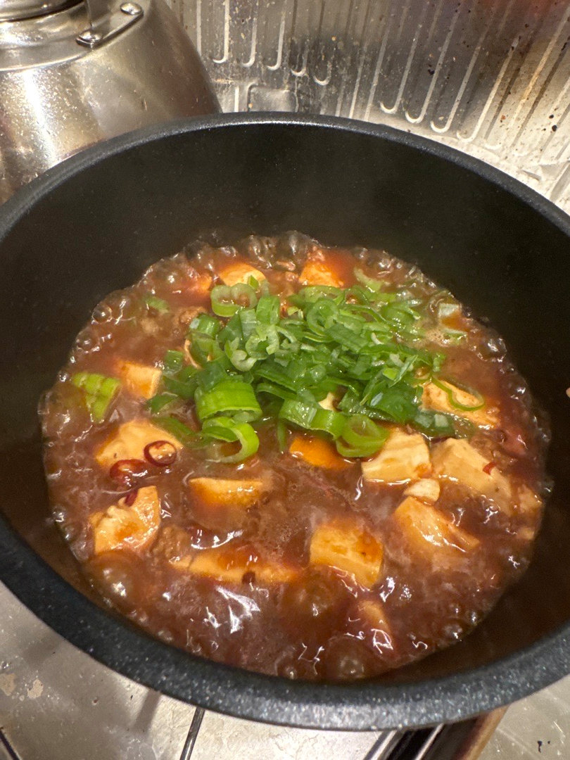 甜麺醤のコク深麻婆豆腐