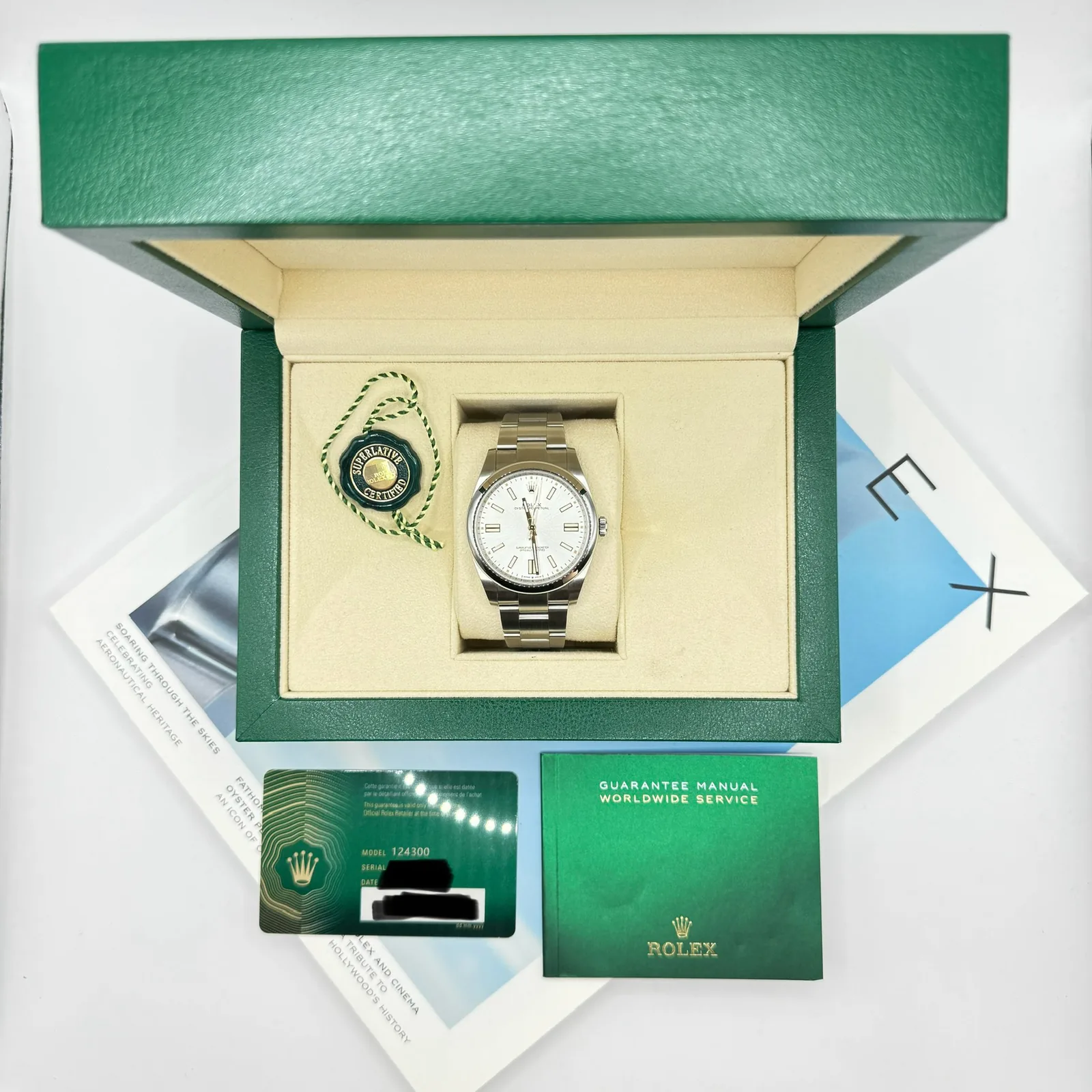 Rolex Oyster Perpetual Silver 41 2022