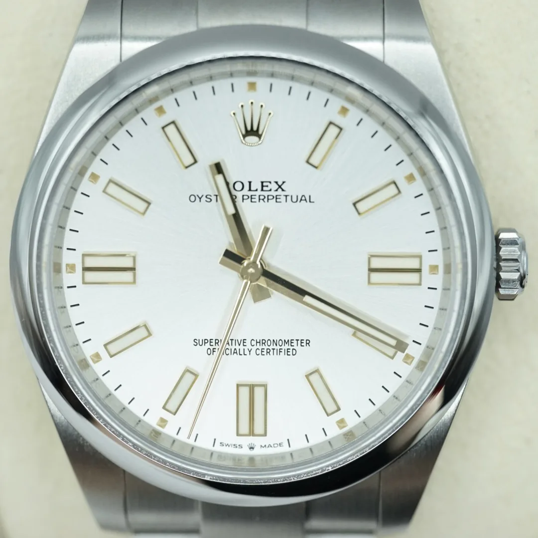 Rolex Oyster Perpetual Silver 41 2022