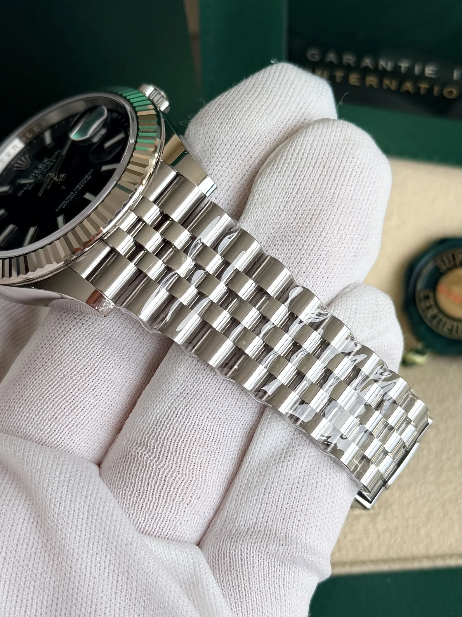 Rolex Datejust 41 Blue Fluted Jubilee