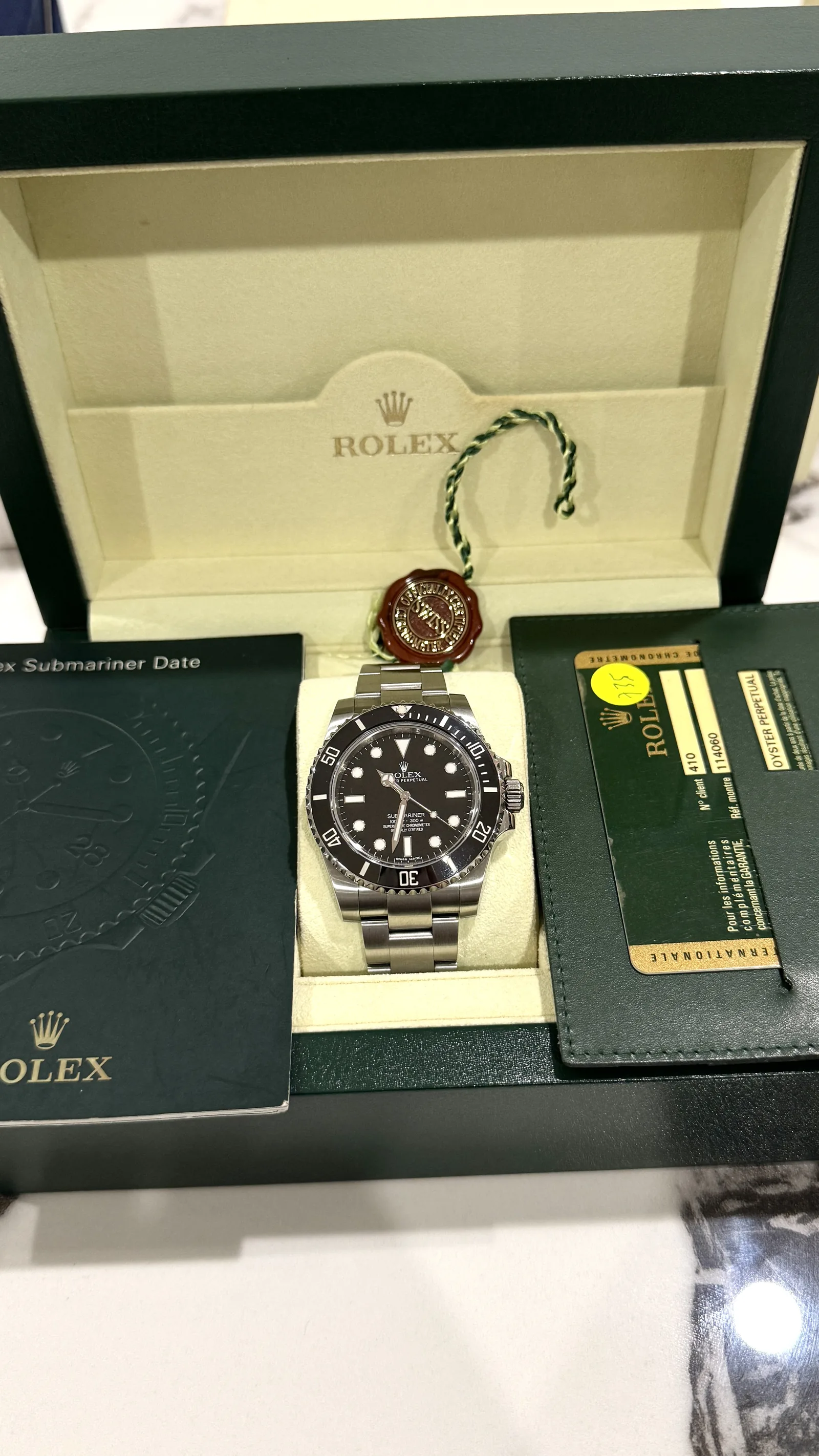 Rolex Submariner No Date 40 2013