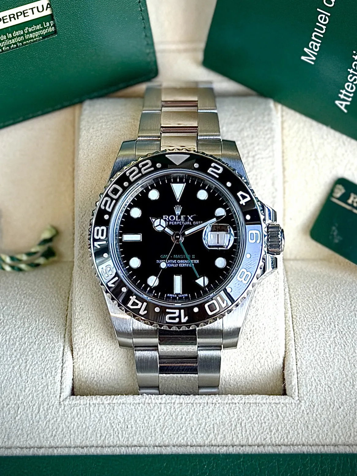 Rolex GMT Master II ‘Green Arrow’ 40 2015