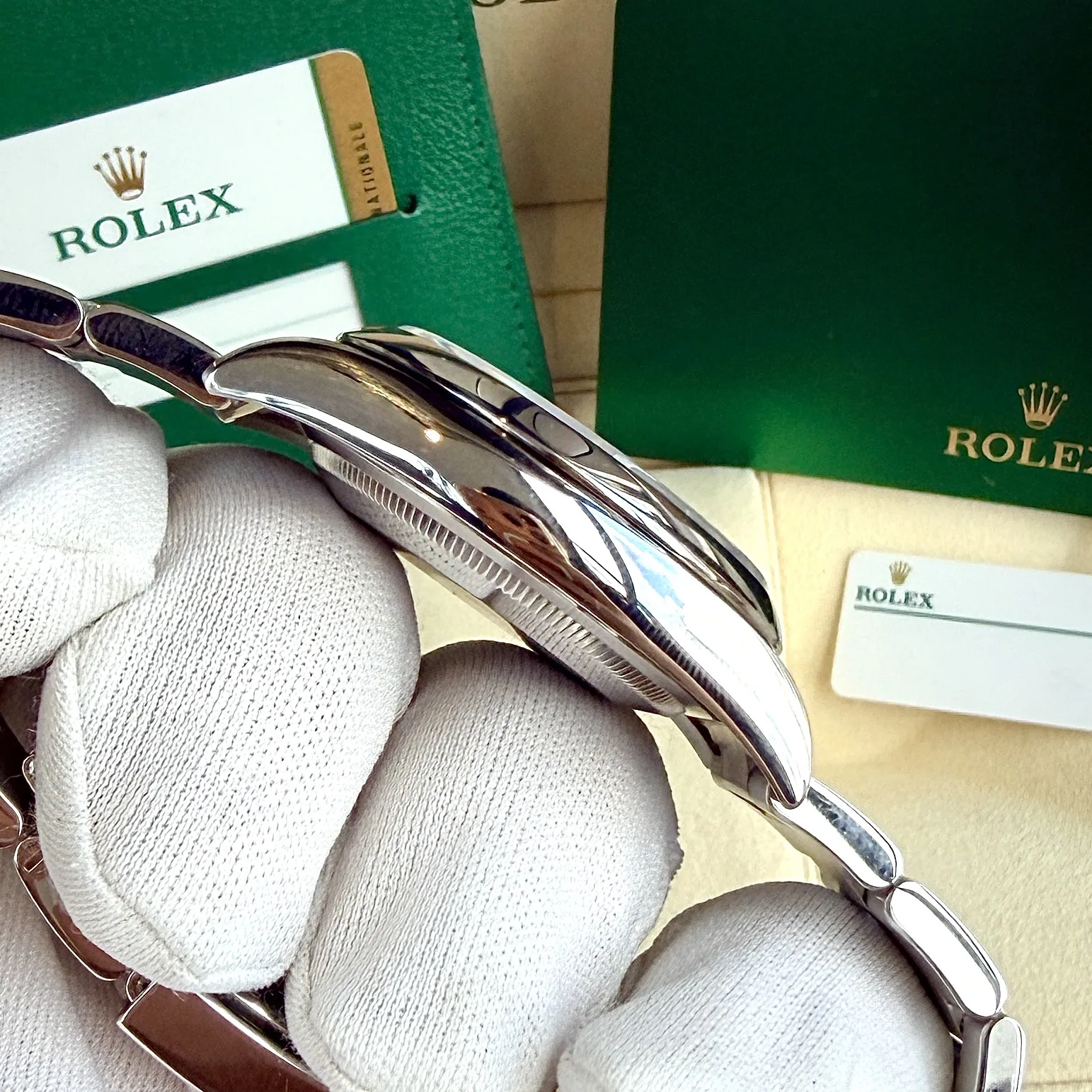 Rolex Oyster Perpetual 36 ‘White Grape’ 2019