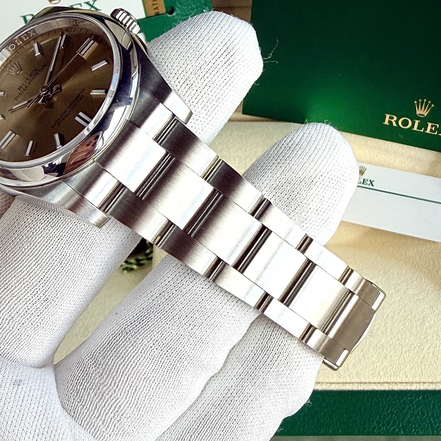 Rolex Oyster Perpetual 36 ‘White Grape’ 2019