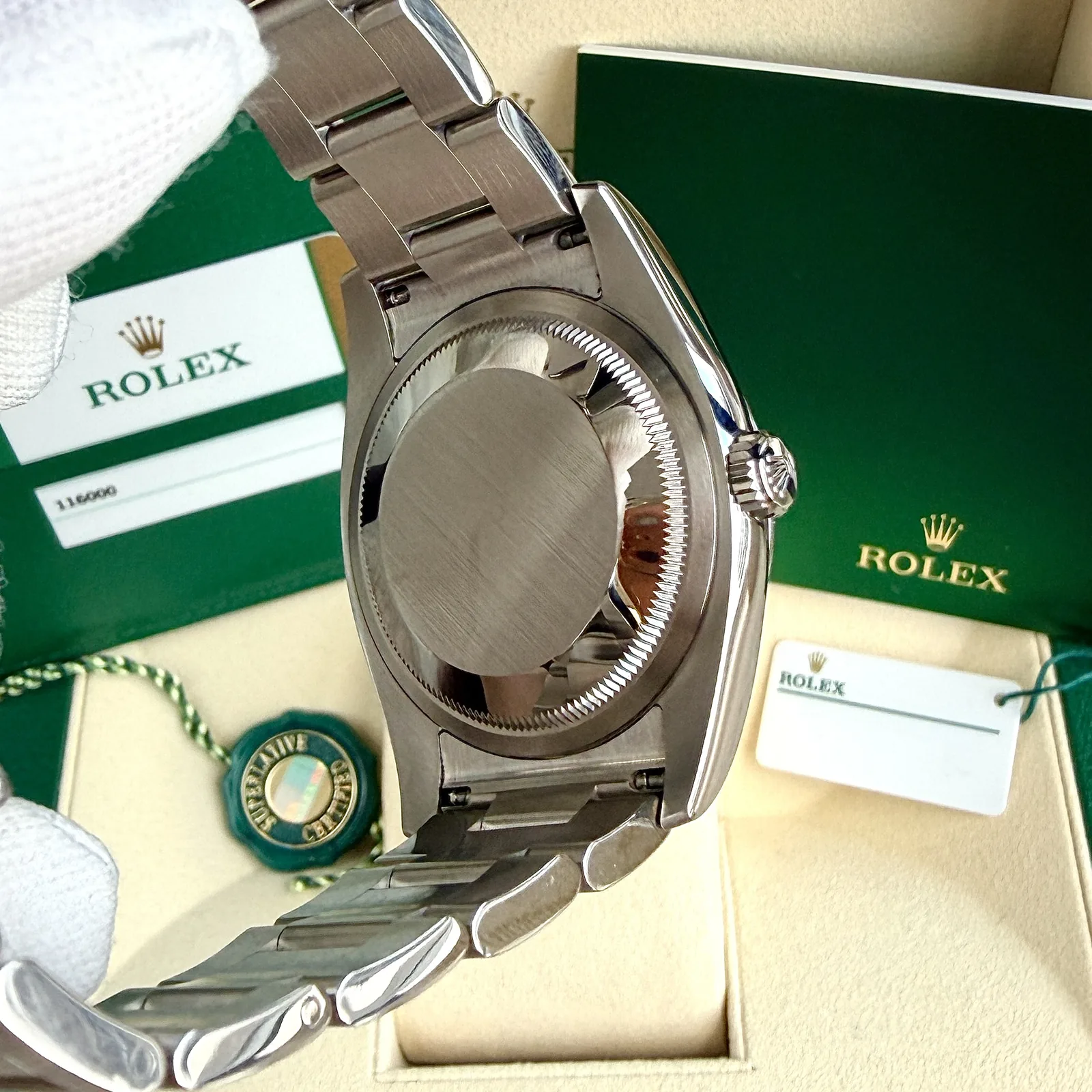 Rolex Oyster Perpetual 36 ‘White Grape’ 2019