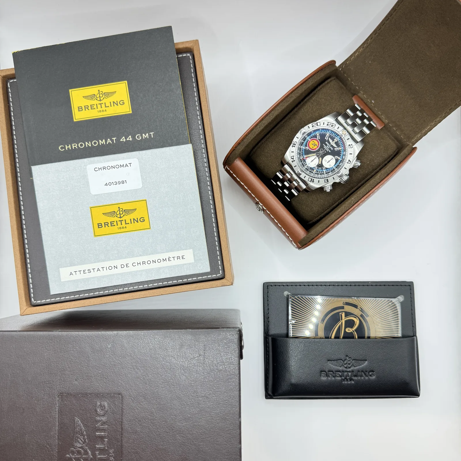 Breitling Chronomat 44 GMT Patrouille Suisse LE 2016
