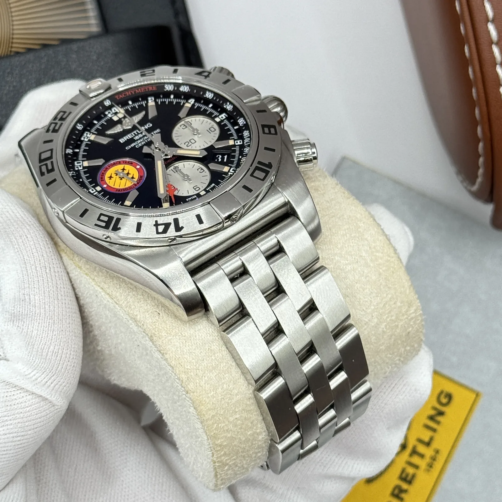 Breitling Chronomat 44 GMT Patrouille Suisse LE 2016