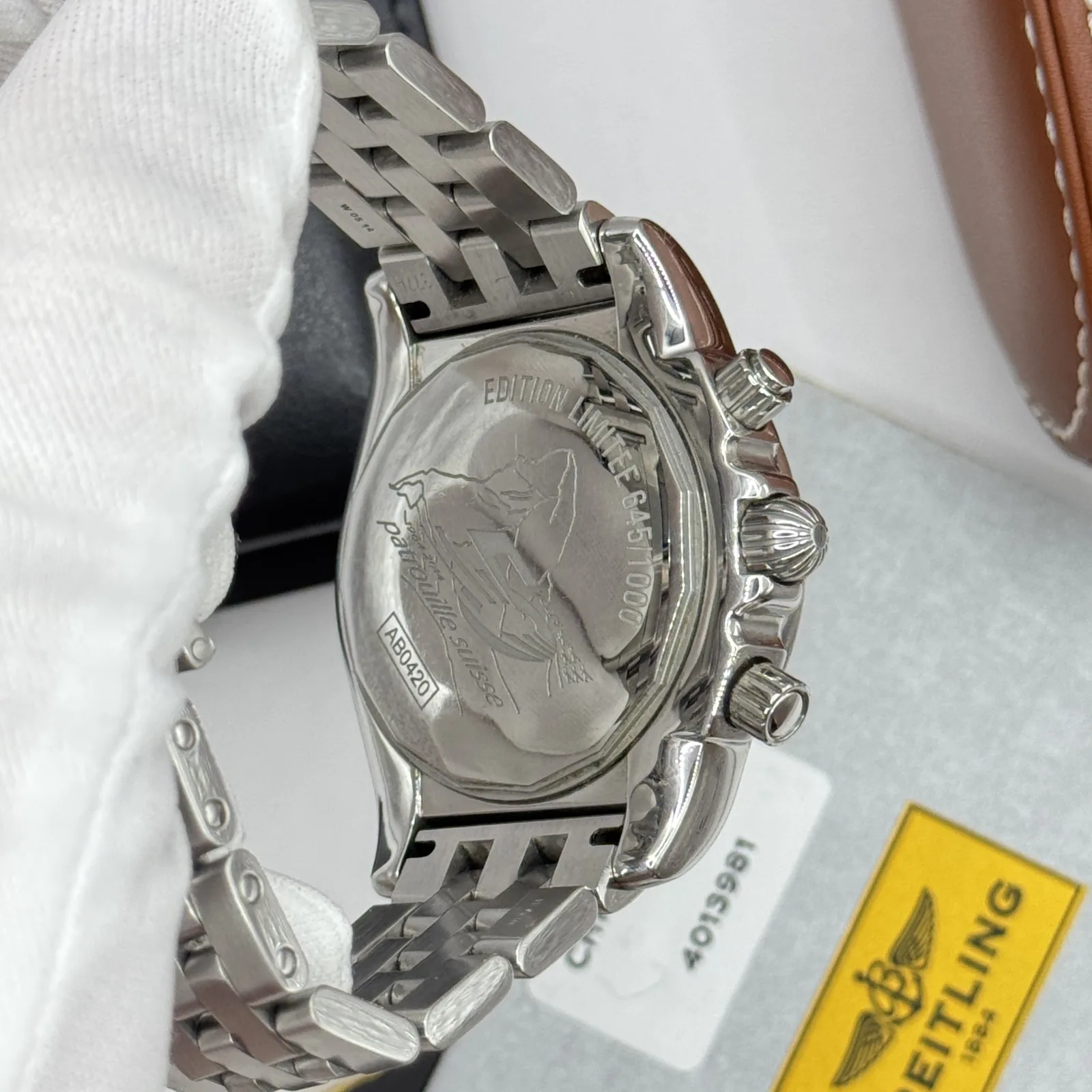 Breitling Chronomat 44 GMT Patrouille Suisse LE 2016