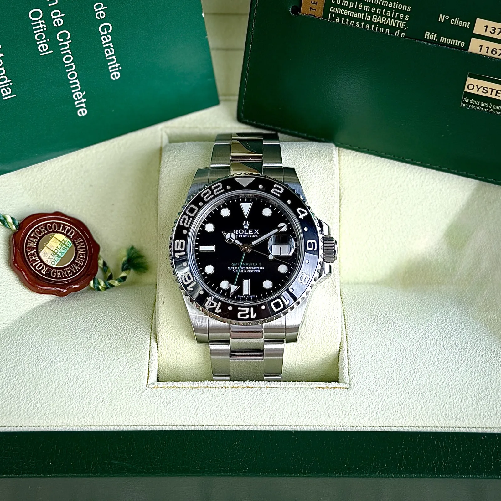 Rolex GMT Master II ‘Green Arrow’ 40 2010
