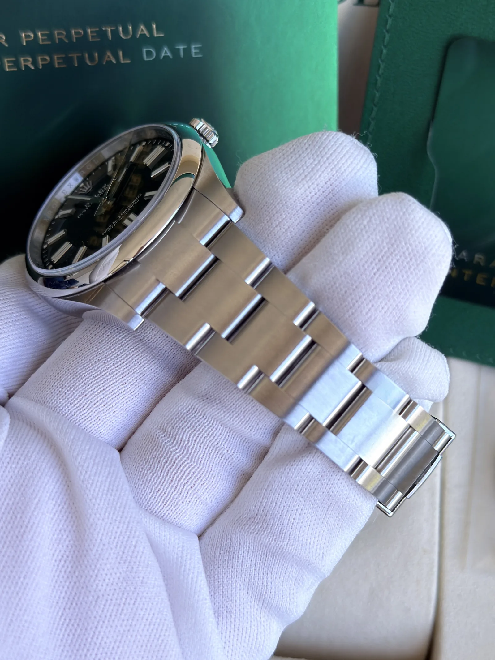 Rolex Oyster Perpetual Black 41 2025 124300