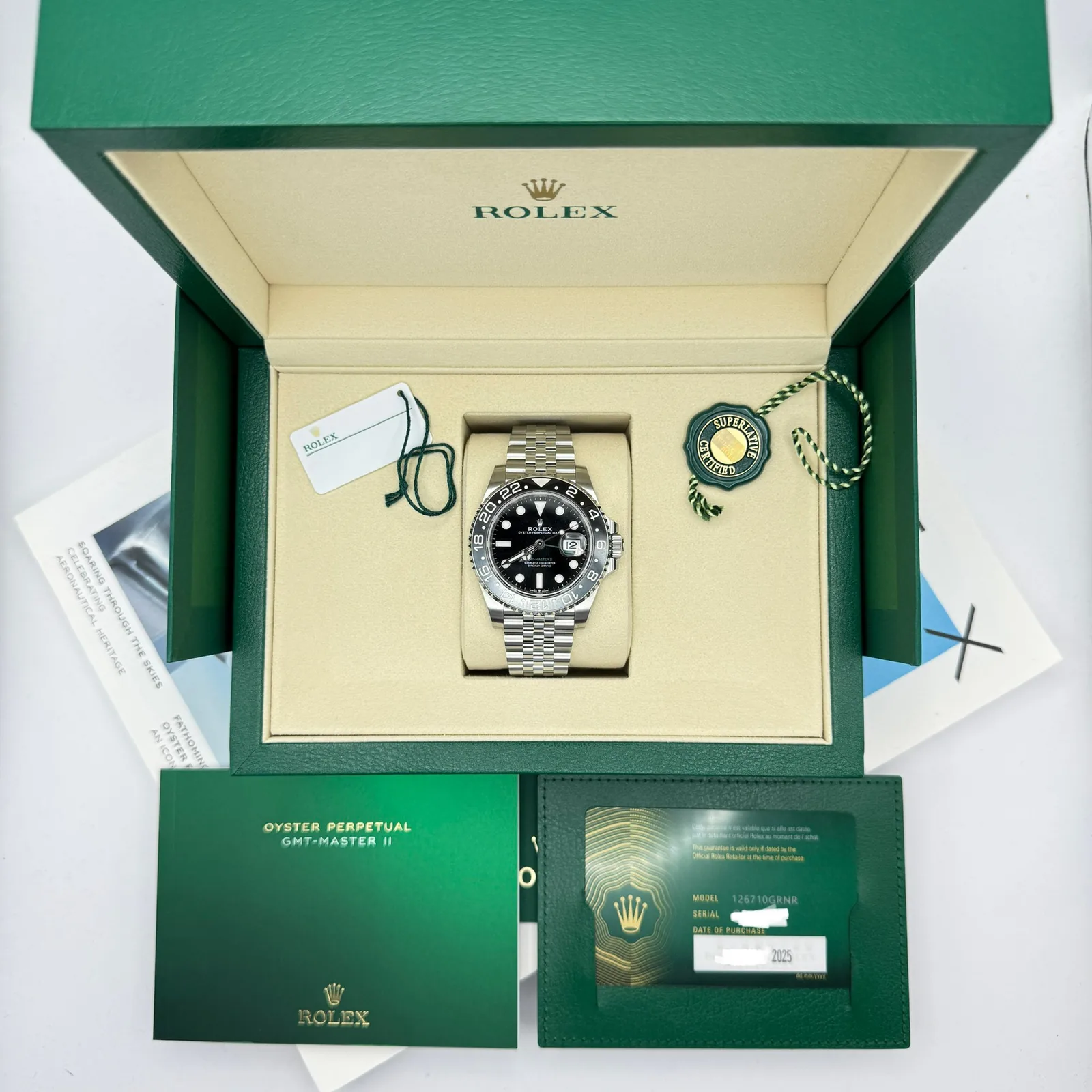 Brand New Rolex GMT-Master II ‘Bruce Wayne’ Jubilee 2025