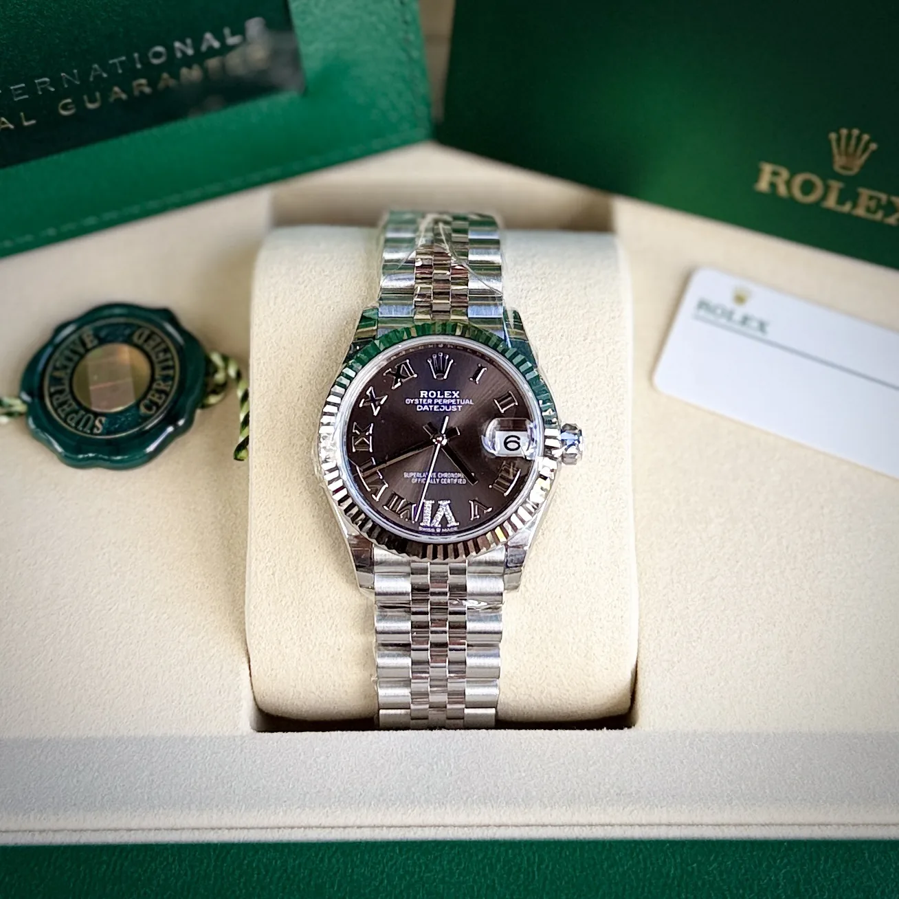 Rolex Datejust 31 Dark Grey Diamond Dial 2026