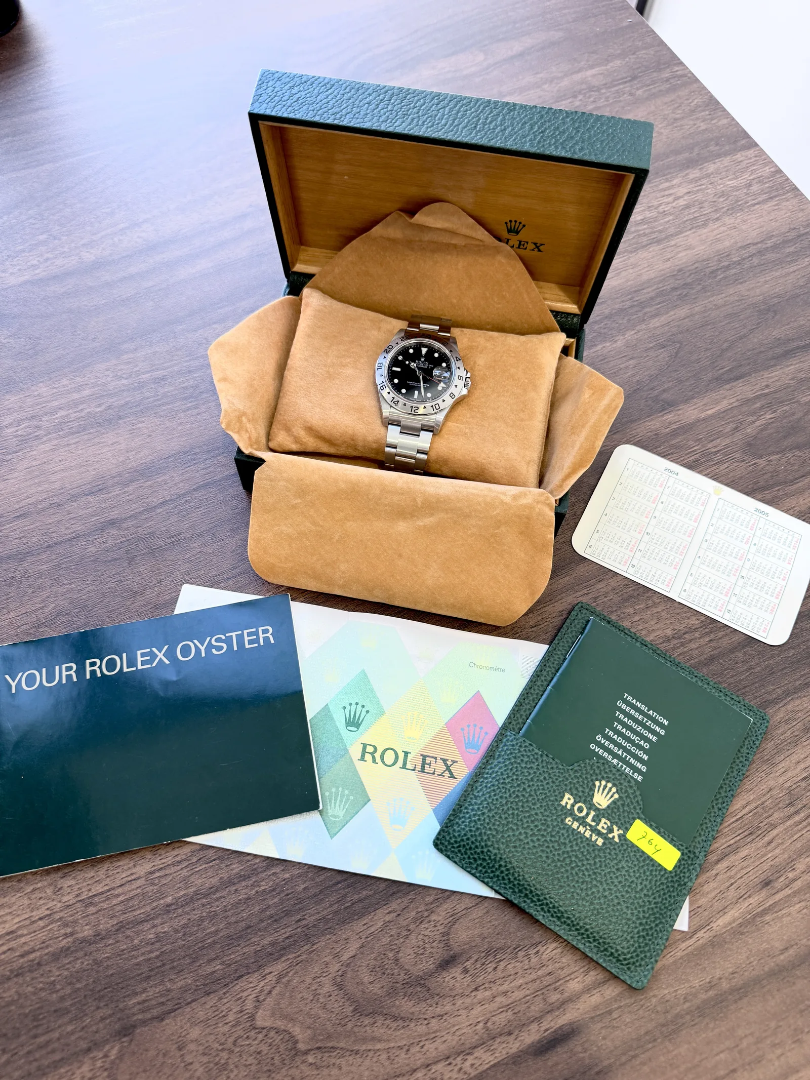 Rolex Explorer II Black 40 2004