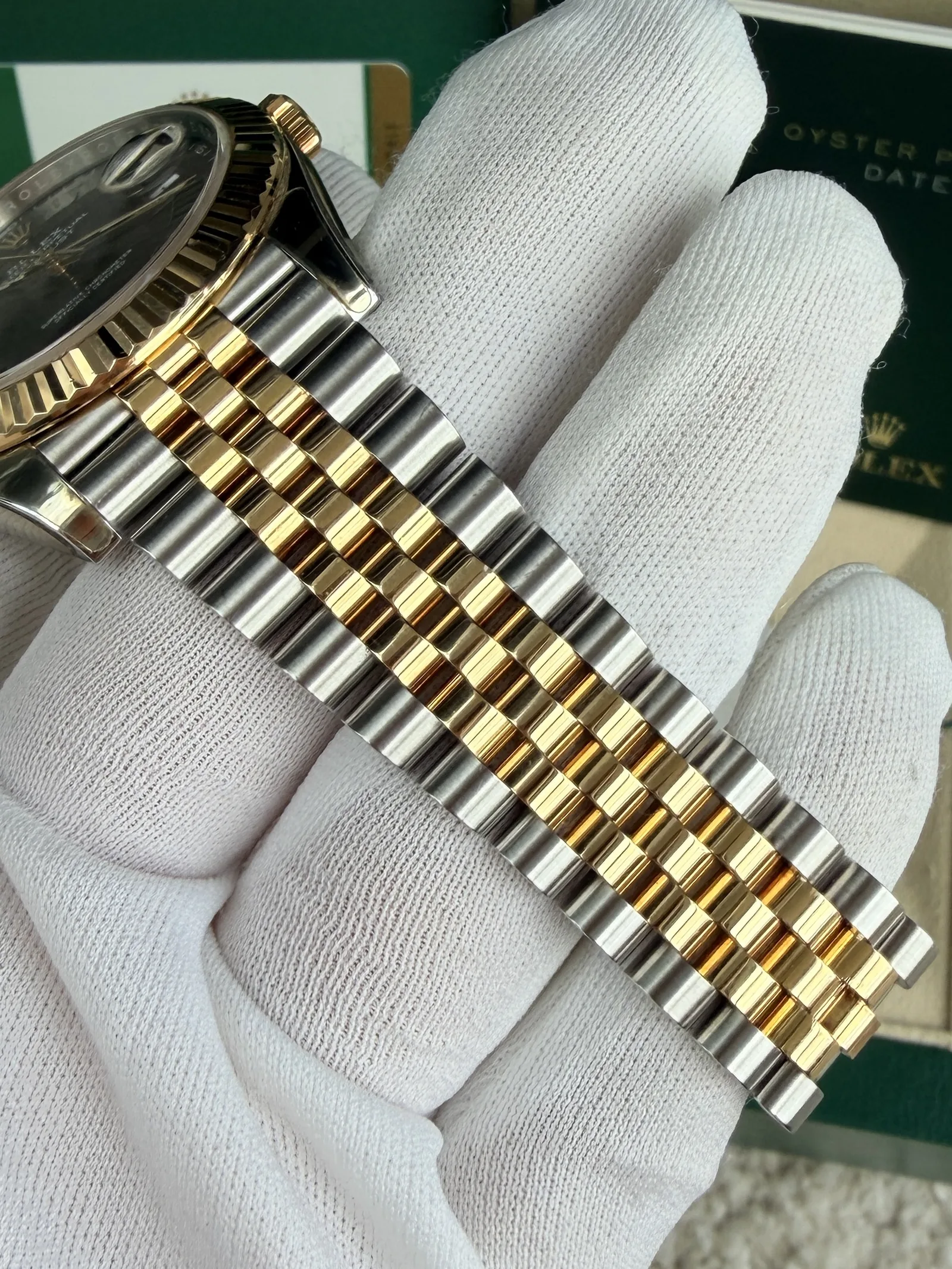Rolex Datejust 41 Wimbledon Yellow Gold 2020