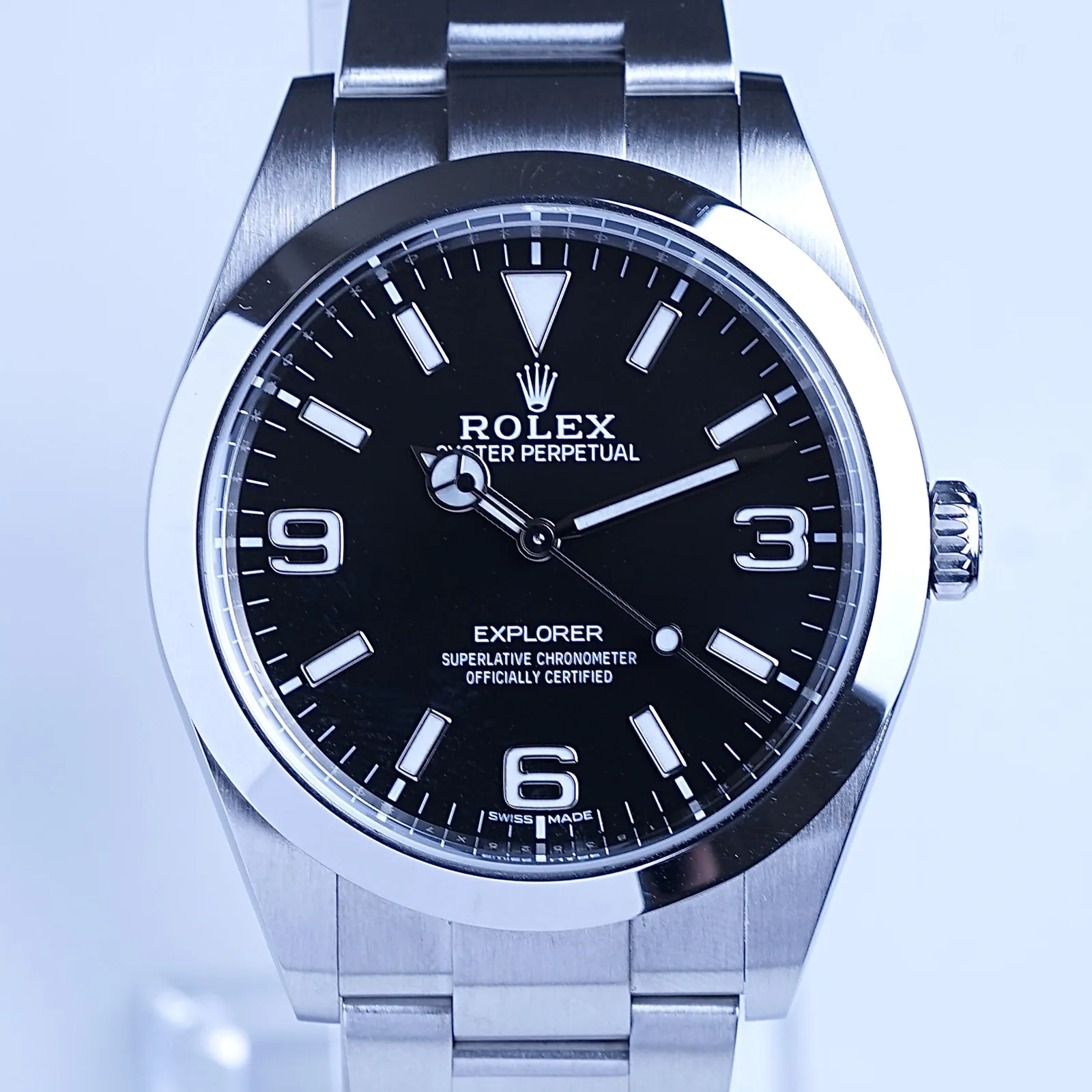 Rolex Explorer I 39 Black Dial 2017 (214270)